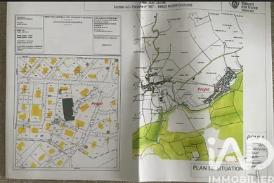 Terrain à bâtir à Morfontaine (54920)