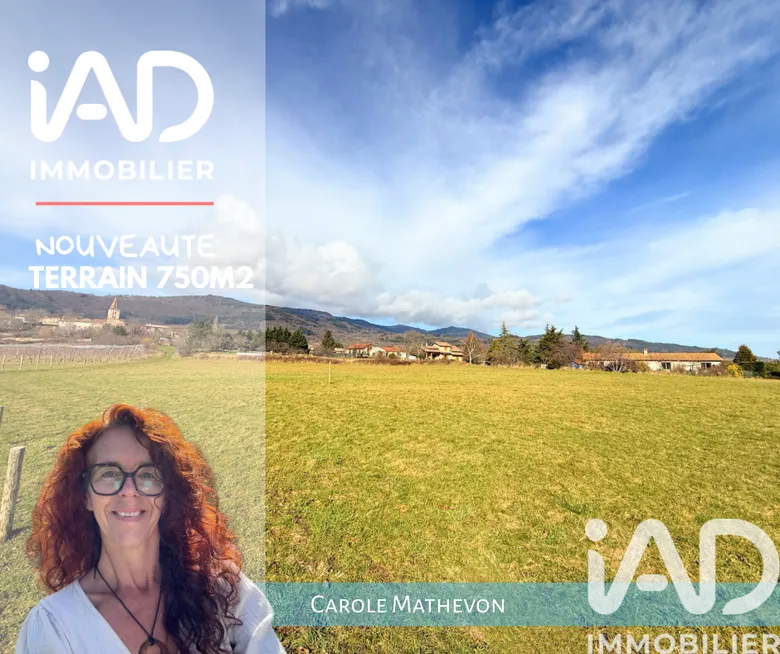 Terrain 750 m² · à Saint-Appolinard · 78 000 €