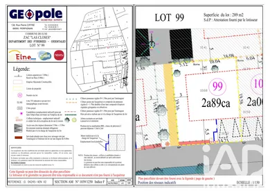 Building plot in elne  (66200)