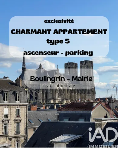 Apartment in Reims (51100)