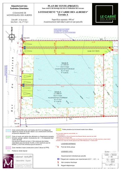 Terrain à bâtir à Montesquieu-des-Albères (66740)