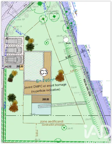 Terrain à LA GAUDE  (06610)