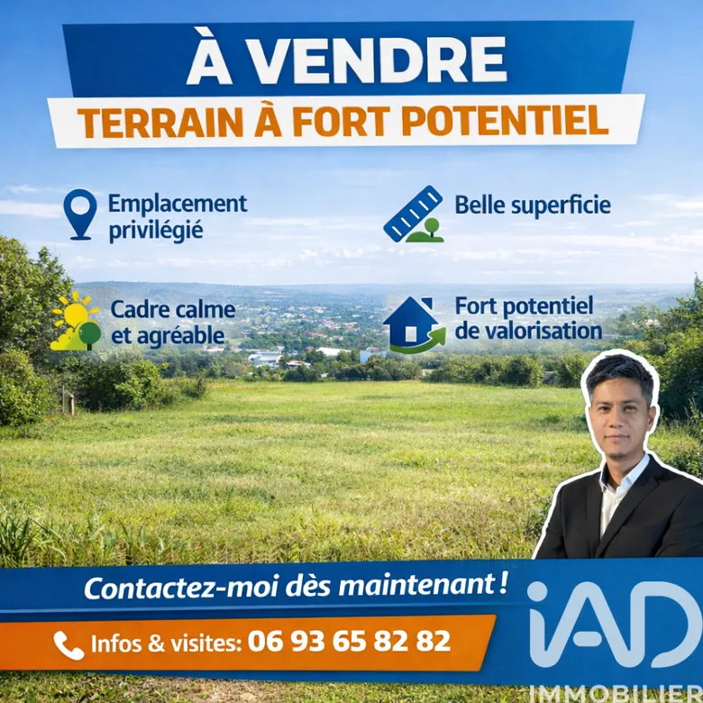 Terrain à Saint-Louis (97450) · 93 000 €