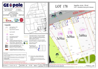 Building plot in ELNE (66200)
