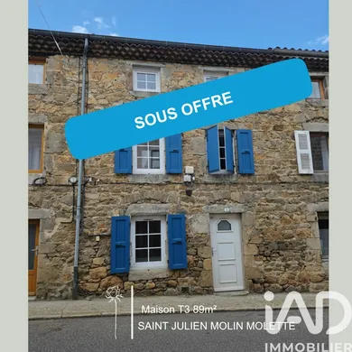 House in Saint Julien Molin Molette (42220)