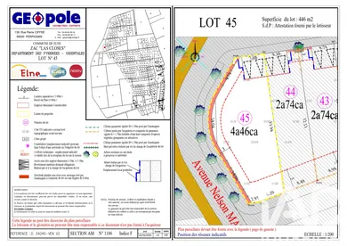 Building plot in ELNE (66200)