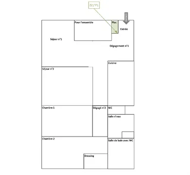 Appartement à Paris (75019)