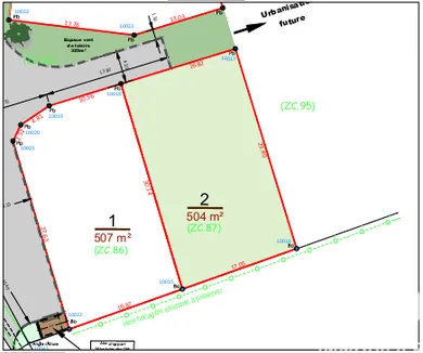 Building plot in Courvaudon (14260)
