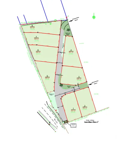 Building plot in Courvaudon (14260)