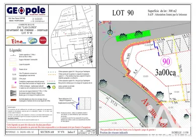 Building plot in ELNE (66200)