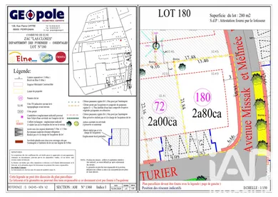 Building plot in ELNE (66200)