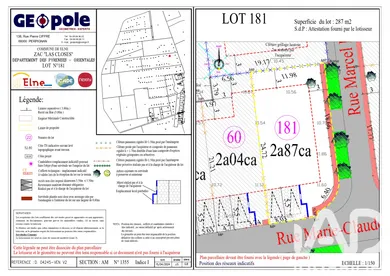 Building plot in ELNE (66200)