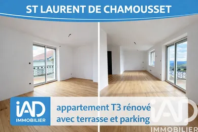 Appartement à Saint-Laurent-de-Chamousset (69930)