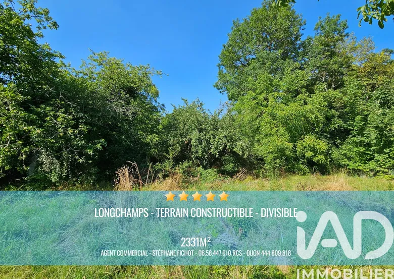 Terrain à bâtir à Longchamp (21110) · 119 000 €