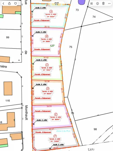 Building plot in Romorantin-Lanthenay (41200)