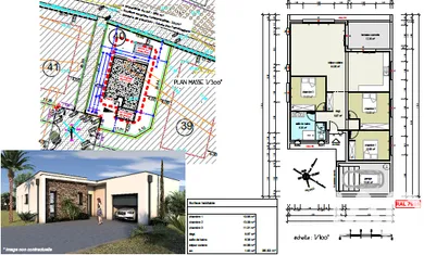 Terrain à bâtir à Villeneuve-de-la-Raho (66180)