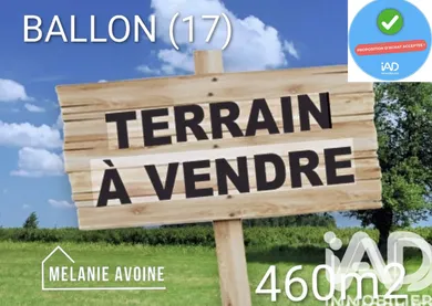 Terrain à bâtir à Ballon (17290)