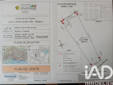 Land in Couëron (44220)