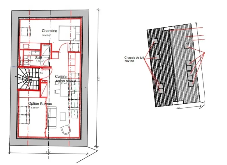 Immeuble 2 pièces 39 m² · à Saint-Martin-des-Champs · 38,6 m² · 150 905 €