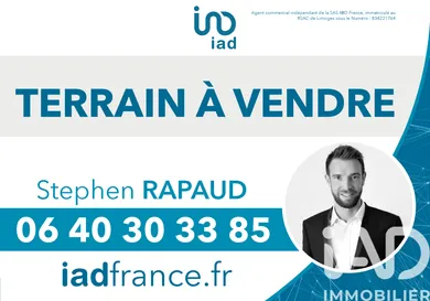 Terrain à Moissannes (87400)