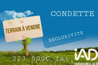 Terrain à bâtir à Condette (62360)