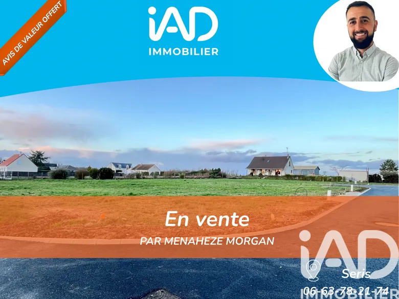 Terrain à bâtir à Séris (41500) · 35 300 €