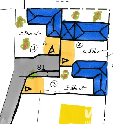 Terrain à bâtir à Calan (56240)