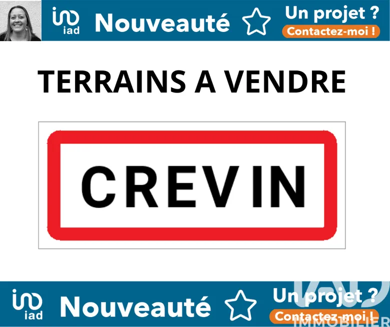 Terrain 385 m² · à Crevin · 85 200 €