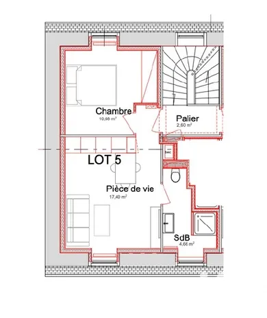 Apartment in Saint-Martin-des-Champs (29600)