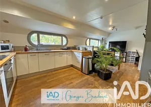 Barge in Villeneuve-la-Garenne (92390)