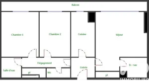 Apartment in L'Île-Saint-Denis (93450)