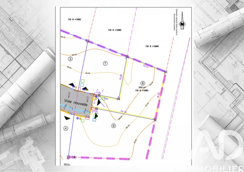 Terrain 1029 m² · à Saint-Cast-le-Guildo · 1 029 m² · 273 590 €