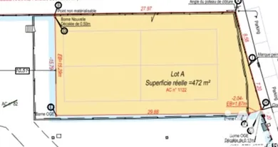 Building plot in Montlhéry (91310)