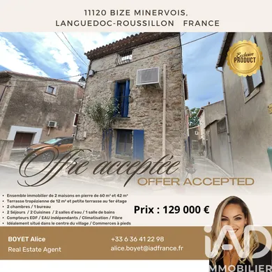 Village house in Bize-Minervois (11120)