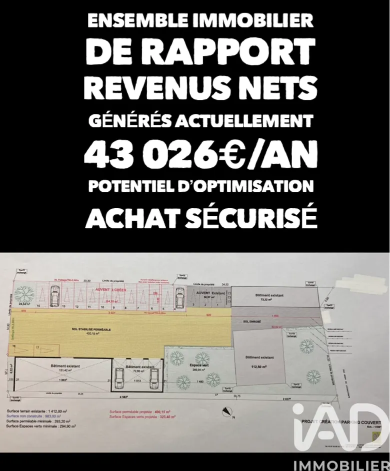 Immeuble 284 m² · à Woippy · 284 m² · 775 000 €