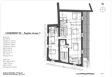 Duplex in Nîmes (30000)