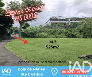 Terrain à bâtir à Saint-Denis (97490)