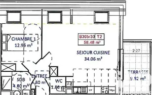 Apartment in Autun (71400)
