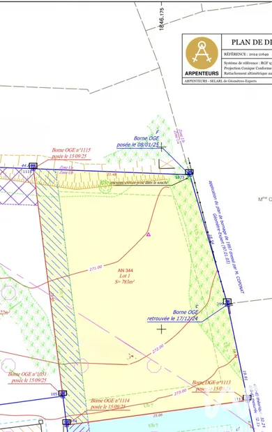 Building plot in Assieu (38150)