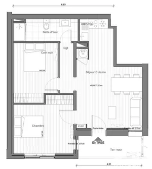 Appartement à Agde (34300)