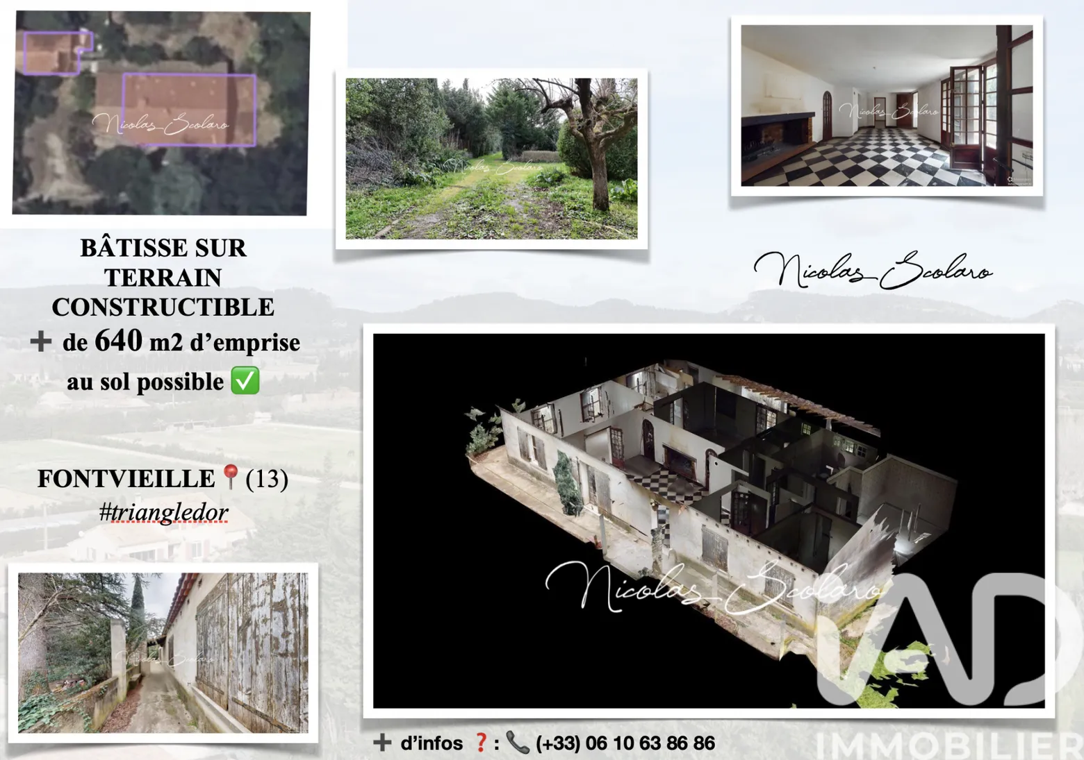 maison à Fontvieille