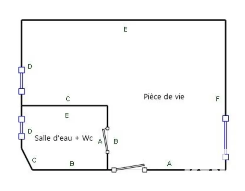Vente appartement à Montpellier (34070) : appartement 1 pièce 20 m² — 4
