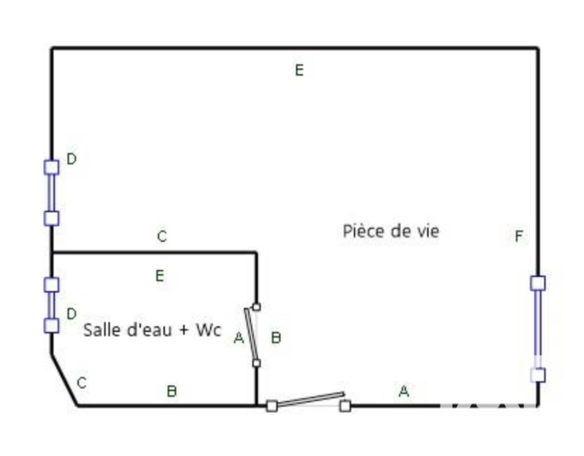 Vente appartement à Montpellier (34070) : appartement 1 pièce 20 m²