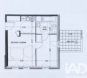 Appartement à Villeurbanne (69100)