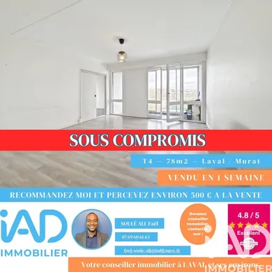 Apartment in Laval (53000)