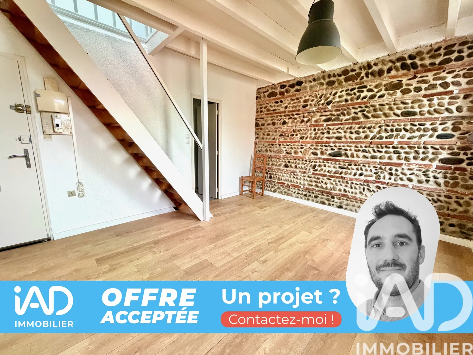 Vente appartement à Toulouse (31200) : appartement 1 pièce 26 m² — 6