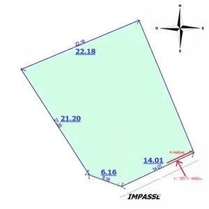 Building plot in Le Bignon (44140)