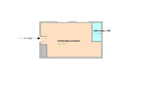 Studio in Paris (75012)