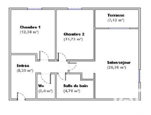 Apartment in Saint-Priest (69800)