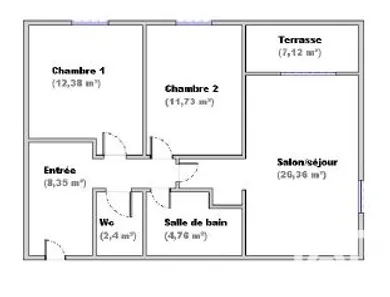 Appartement à Saint-Priest (69800)